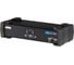 Переключатель ATEN KVM switch, электронный, DVI+KBD+mouse, 1 2 компьютера/блока/порта/port USB, c KVM-шнурами USB 2х1.8 м., (1920x1200 6 CS1762A-AT-G 1