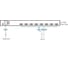 Переключатель ATEN KVM switch, KVM, 1 user консоль LCD/ЖК 19 = 8 cpu/портов/port PS2/USB+VGA, с KVM-шнурами PS2 1х1.8м.;USB 1x1.8м., CL1308N-ATA-RG 2
