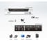 Переключатель ATEN KVM KVM+Audio+USB 2.0,1 user USB+HDMI = 2 cpu USB+HDMI, со шнур. USB 2х1.8м., 480i/480p/720p/1080i/1080p/1920x1200 DVI CS1792-AT-G 3