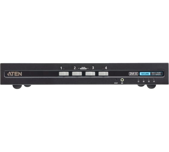 Переключатель ATEN KVM 4-портовый, USB, DVI, защищенный (совместим с PSD PP v4.0) CS1184D4-AT-G
