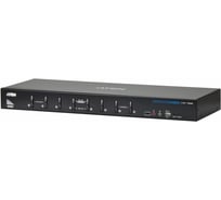 Переключатель ATEN switch, VGA/SVGA/DVI+KBD+MOUSE+AUDIO, 1 8 портов/port USB, со шнурами USB DVI-D 2x1.8м CS1788-AT-G