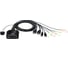 Переключатель ATEN 1 user USB+HDMI+AUDIO = 2 cpu USB+HDMI+AUDIO, со встр.шнурами USB 2x1.2м., 4096x2160 60Hz 4:4:4, настол., ~, без OSD, нек CS22H-AT 1
