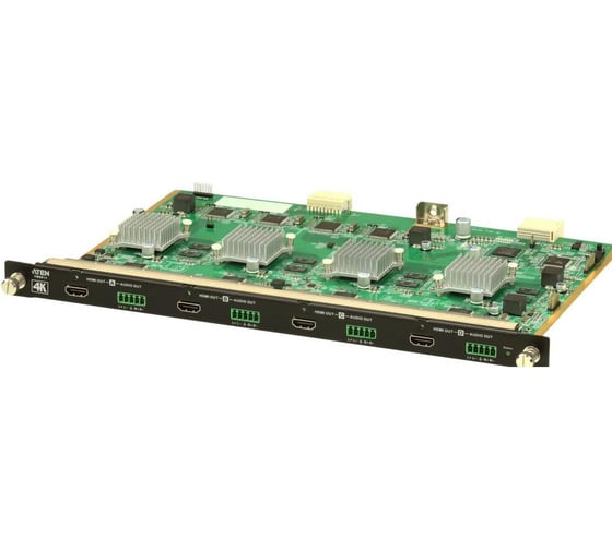 Плата вывода ATEN 4-портовая 4K HDMI с масштабированием VM8814-AT