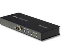 Удлинитель ATEN VGA/SVGA+AUDIO+RS232, 300 м, 1xUTP Cat5e, HD-DB15+MINIJACK+SCREW 5 POLE+DB9+RJ45, F+F+5xF+M+F, без шнуров, БП 220 5.3V VE500RQ-AT-G
