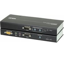 Удлинитель ATEN SVGA+Kbd/Mouse USB+Audio+RS232, 150 м, SPHD15+HD-DB15+2xUSB A-тип+2xMini Jack+DB9, Female, без шнуров, БП 220 5.3V CE750A-AT-G