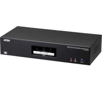 Переключатель KVM ATEN 2-портовый USB 3.0 4K DisplayPort с поддержкой двух дисплеев для УВД CS1942ATC-AT-G