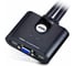 Переключатель KVM ATEN 2-портовый USB, VGA кабельный KVM коммутатор с пультом удаленного переключения порта (2048x1536) CS22U-AT 3