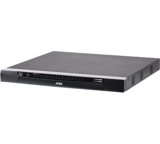 Переключатель KVM ATEN 32-портовый многоинтерфейсный с доступом по IP и поддержкой 1-локального/4-удаленных сеансов совместного доступа KN4032VB-AX-G