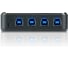 Переключатель KVM US434-AT switch, USB, 4> 4 устройства/порта/port+клавитаура+мышь, 4 USB A Female/4 B Female, со шнурами A-B 2х1.2м.+2х1.8м. для ATEN 00-00526418 3