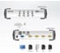Переключатель KVM CS84U-AT VGA/SVGA+Kbd+Mouse, 1> 4 компьютера/блока/порта/port PS2/USB, c KVM-шнурами PS2/USB 2х1.2+2х1.8 м ATEN 00-00232015 4