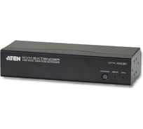 Удлинитель ATEN 2xSVGA+KBD/MOUSE USB+AUDIO+RS232, 150 м, UTP Cat5e, SPHD15+2xHD-DB15+2xUSB A-тип+2xMINI JACK+DB9, Female, с KVM-шнуром USB 00-00526287