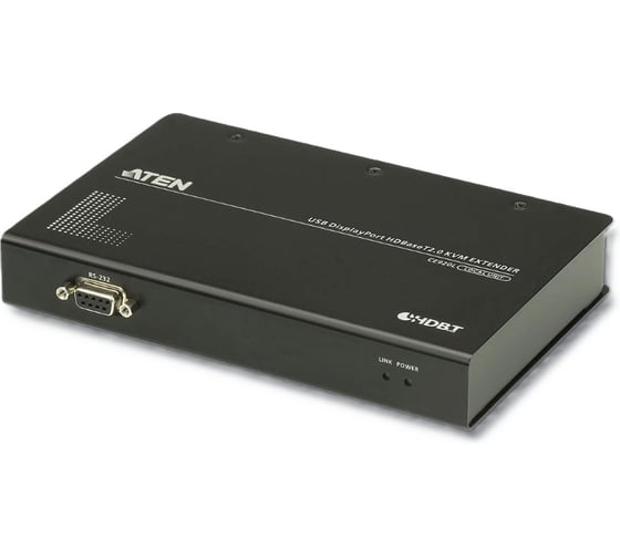 Удлинитель ATEN KVM USB, DisplayPort, с поддержкой HDBaseT 2.0 (4K/100м) (локальный модуль) CE920L-ATA-G