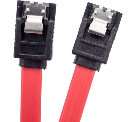 Интерфейсный кабель Cablexpert SATAIII 50см 7pin/7pin защелка пакет CC-SATAM-DATA
