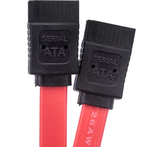 Интерфейсный кабель Cablexpert SATAIII 50см 7pin/7pin защелка пакет CC-SATAM-DATA