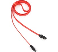 Интерфейсный кабель Cablexpert SATAIII 80см 7pin/7pin защелка пакет CC-SATAM-DATA-0.8M