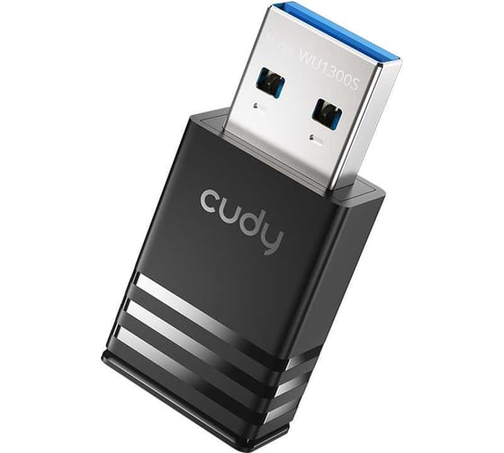 Адаптер Cudy WU1300S 2.0 USB 3.0 с поддержкой Wi-Fi AC1300 10000148968