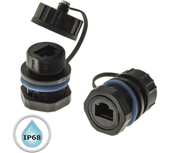 Разъем RUICHI RJ45M20ZO-6AG 107879