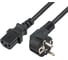 Шнур сетевой REXANT СЕЕ 7/7 Schuko – IEC 320 C13 3x1мм2 10A 1,2м 04-2737 1