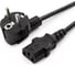 Кабель питания Retic TWCS IEC320 IEC C13, 220B, 10А, 3x0,75 мм, длина 1,8 м. PWC-IEC13-SH-1.8 1