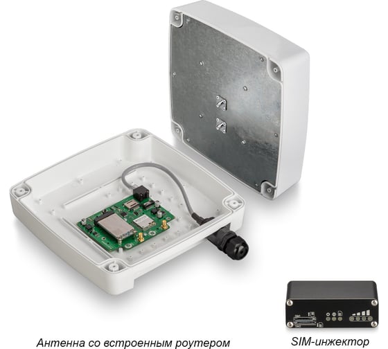 Роутер Kroks 3G/4G Rt-Ubx RSIM DS eQ-EP с m-PCI модемом LTE cat.6, MIMO, с поддержкой SIM-инжектора 2038