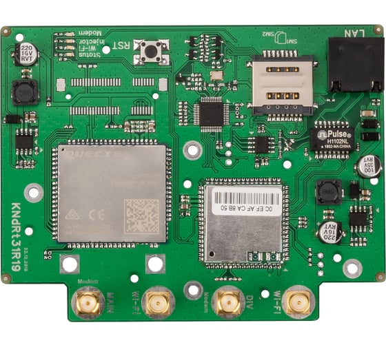 Роутер KROKS Rt-Brd RSIM DS mQ-EC с SMD модемом LTE cat.4, 3G/4G/WiFi, SIM-инжектор, до 150 Мбит/с 2023