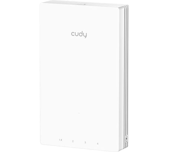 Встраиваемая в стену гигабитная точка доступа Wi-Fi Cudy AP1300 Wall AC1200, 2,4/5 ГГц, до 1167 Мбит/с, 5х1 Гбит/с (два порта PoE) 10000151872
