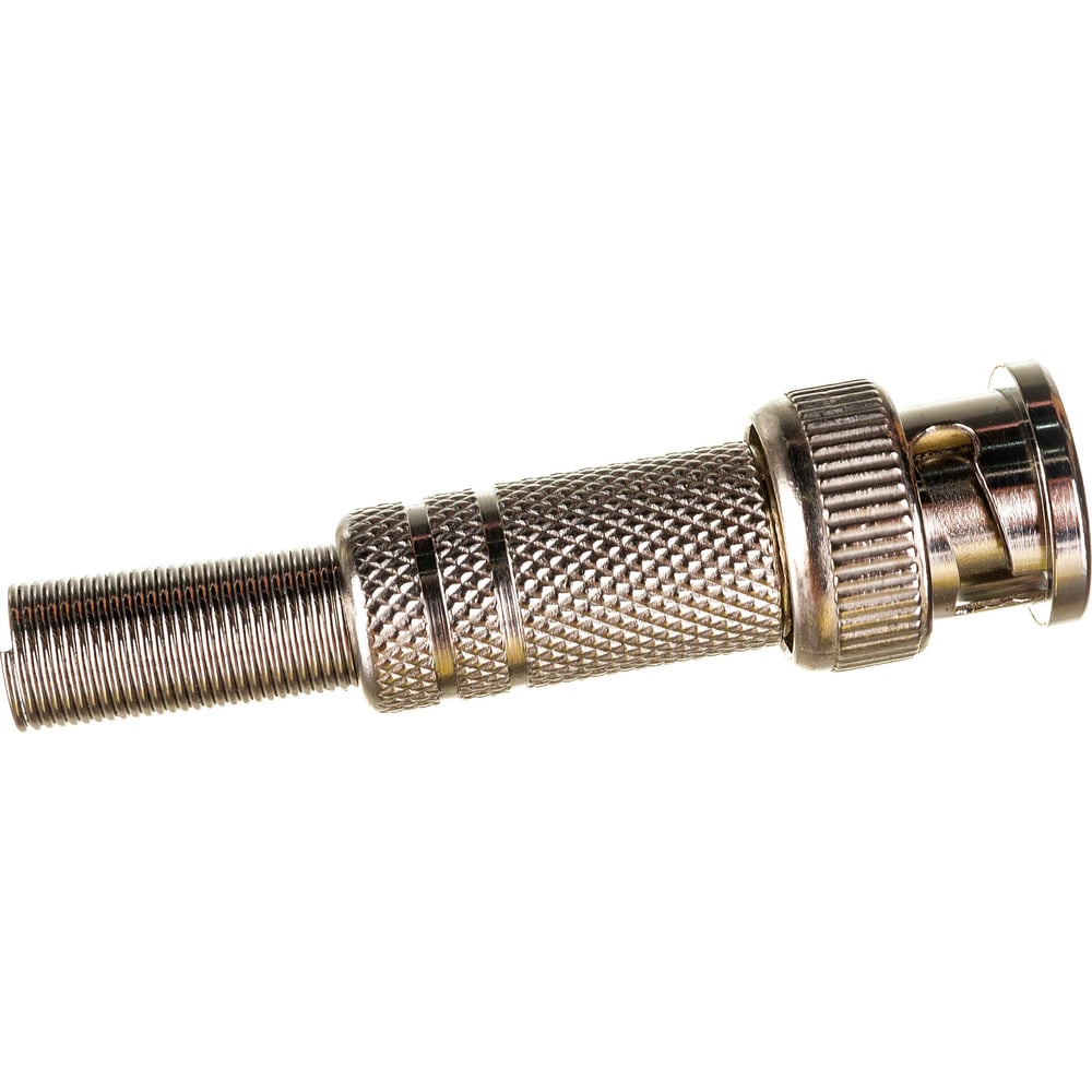 Разъем BNC ЭРА Simple RSBNC02 штекер, под винт, с пружиной, металл ...