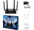 Гигабитный роутер Cudy WR3000E 2.0 Wi-Fi 6 AX3000, 2,4/5 ГГц, до 2976 Мбит/с, 5x1 Гбит/с, IPv6, 4 антенны, черный 10000153666 3