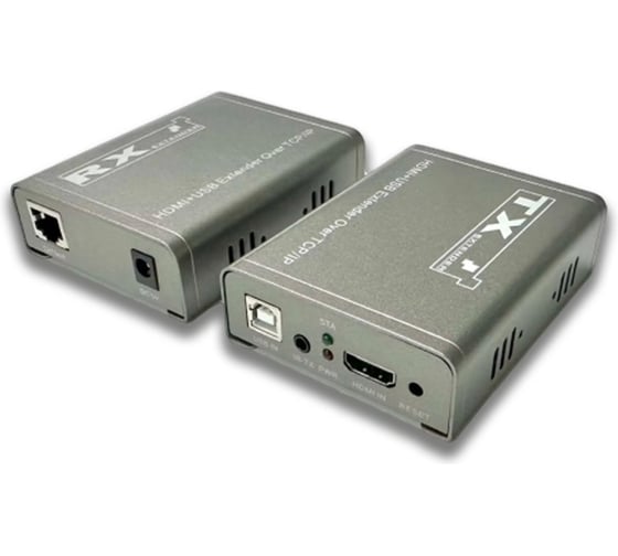 Удлинитель KVM по витой паре Giraffe GF-KVM11 (комплект) gf0679