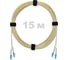 Патч-корд оптический Enginova LC/UPC-LC/UPC SM (G657.A1) 2mm DX LSZH 15 м ENG-PC2.0-DX-2LCU-657A1-15M 1