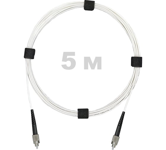Патч-корд оптический Enginova FC/UPC-FC/UPC SM (G657.A1) 3mm SX LSZH 5 м ENG-PC-SX-2FCU-657A1-5M