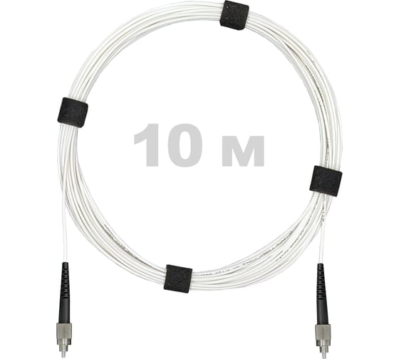 Патч-корд оптический Enginova FC/UPC-FC/UPC SM (G657.A1) 2mm SX LSZH 10 м ENG-PC2.0-SX-2FCU-657A1-10M