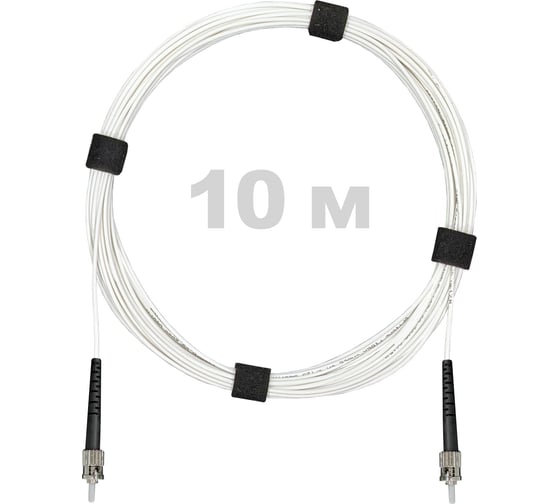 Патч-корд оптический Enginova ST/PC-ST/PC SM (G657.A1) 2mm SX LSZH 10 м ENG-PC2.0-SX-2ST-657A1-10M