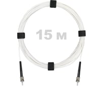 Патч-корд оптический Enginova ST/PC-ST/PC SM (G657.A1) 2mm SX LSZH 15 м ENG-PC2.0-SX-2ST-657A1-15M