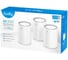 2,5-гигабитная Mesh-система Cudy M3000(3-Pack) 2.0 Wi-Fi 6 AX3000, 2,4/5 ГГц, до 2976 Мбит/с, WAN 1x2,5 Гбит/с, LAN 1x1 Гбит/с,  Mesh, MU-MIMO, белый, 5 внутренних антенн (модулей - 3 шт.) 10000147687 3