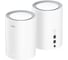 2,5-гигабитная Mesh-система Cudy M3000(2-Pack) 2.0 Wi-Fi 6 AX3000, 2,4/5 ГГц, до 2976 Мбит/с, WAN 1x2,5 Гбит/с, LAN 1x1 Гбит/с, Mesh, MU-MIMO, белый, 5 внутренних антенн (модулей 2 шт.) 10000147688 2