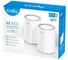 2,5-гигабитная Mesh-система Cudy M3000(2-Pack) 2.0 Wi-Fi 6 AX3000, 2,4/5 ГГц, до 2976 Мбит/с, WAN 1x2,5 Гбит/с, LAN 1x1 Гбит/с, Mesh, MU-MIMO, белый, 5 внутренних антенн (модулей 2 шт.) 10000147688 4