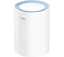 Wi-Fi Mesh-система Cudy M1200(1-Pack) 1.0 АС1200, 2,4/5 ГГц, до 1167 Мбит/с, 2x100 Мбит/с, Mesh, MU-MIMO, белый, 2 внутренние антенны (модулей - 1 шт) 10000147692