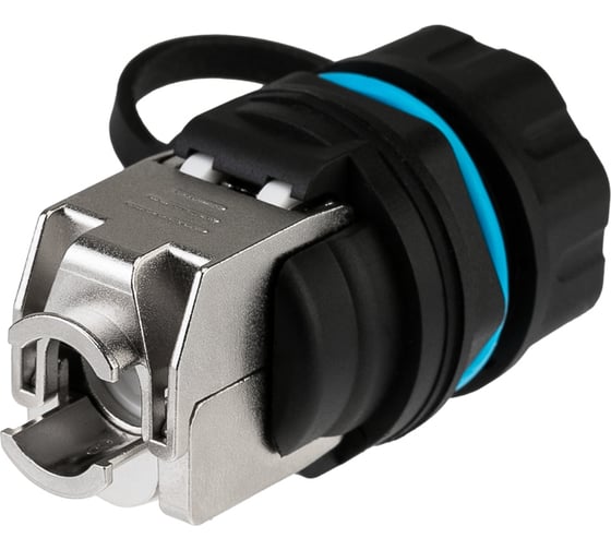 Индустриальный соединительный модуль REXANT RJ-45 8P8C, STP, CAT6, IP68 02-0284