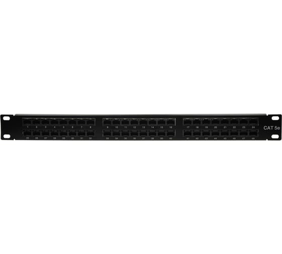Патч-панель TWIST 19, 1U, 48 порта, RJ-45, cat. 5e, Krone IDC PP-19-1U-48-C5E-TWCS