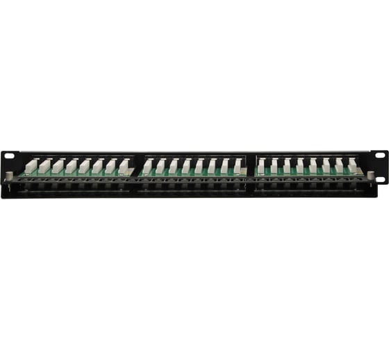 Патч-панель TWIST 19, 1U, 48 порта, RJ-45, cat. 5e, Krone IDC PP-19-1U-48-C5E-TWCS
