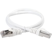 Коммутационный шнур (патч-корд) ITK кат.6 FTP PVC 15м белый PC08-C6F-15M