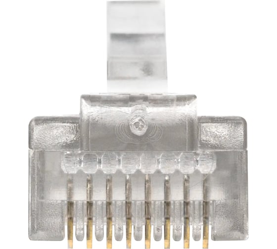 Экранированный коннектор RJ-45 8p8c TWIST cat. 5e, 100шт. CN-8P8C-C5E-S-TWCS/100