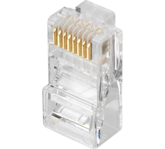 Универсальный коннектор RJ-45 8p8c TWIST cat. 6, 100шт. CN-8P8C-C6-U-TWCS/100 20679621