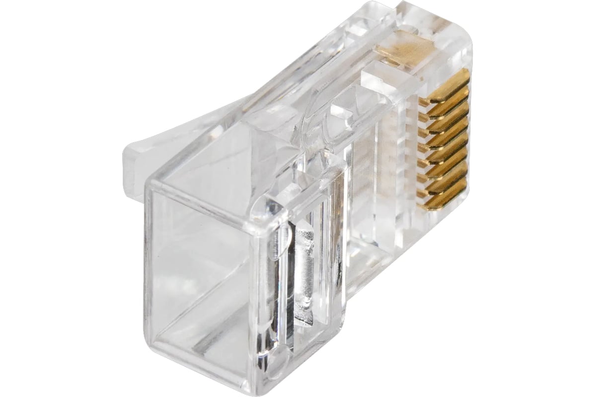 Коннектор для витой пары Twist RJ-45 (8p8c) категория 6e