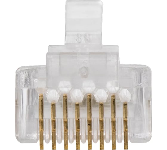 Универсальный коннектор RJ-45 8p8c TWIST cat. 6, 20шт. CN-8P8C-C6-U-TWCS/20