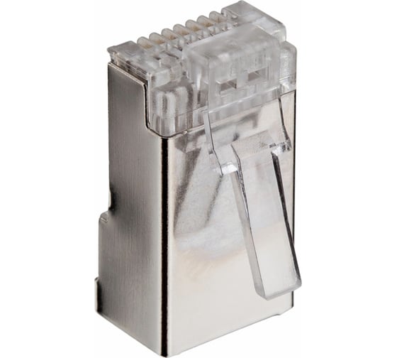 Экранированный коннектор RJ-45 8p8c TWIST cat. 6, 20шт. CN-8P8C-C6-SH-TWCS/20