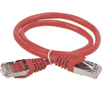 Коммутационный шнур (патч-корд) ITK кат.5E FTP LSZH 10м красный PC04-C5EFL-10M