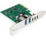 Контроллер ExeGate EXE-313V2-2A3C 10Gbps PCI-E x4 v3.0, USB3.2 Gen2 2xType-A + 3xType-C ext., SuperSpeed+ скорость до 10 Гбит/с, Chipset ASM3142+VL820 299800 1