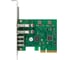 Контроллер ExeGate EXE-313V2-2A3C 10Gbps PCI-E x4 v3.0, USB3.2 Gen2 2xType-A + 3xType-C ext., SuperSpeed+ скорость до 10 Гбит/с, Chipset ASM3142+VL820 299800 3